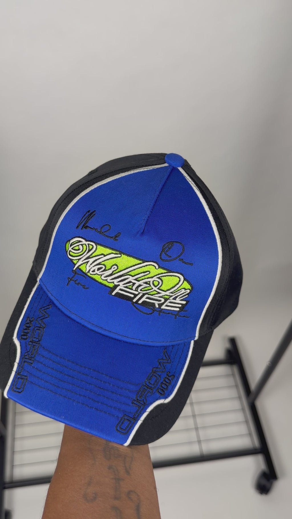 Blueprint Strapback Hat | World On Fire Collective
