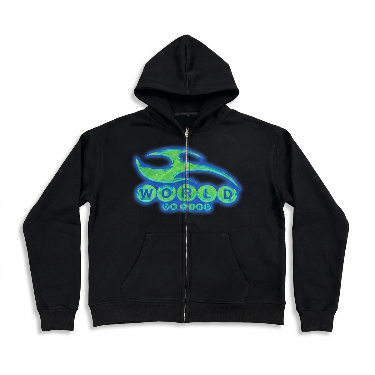 Abstract Hoodie & Short Set | World On Fire Collective